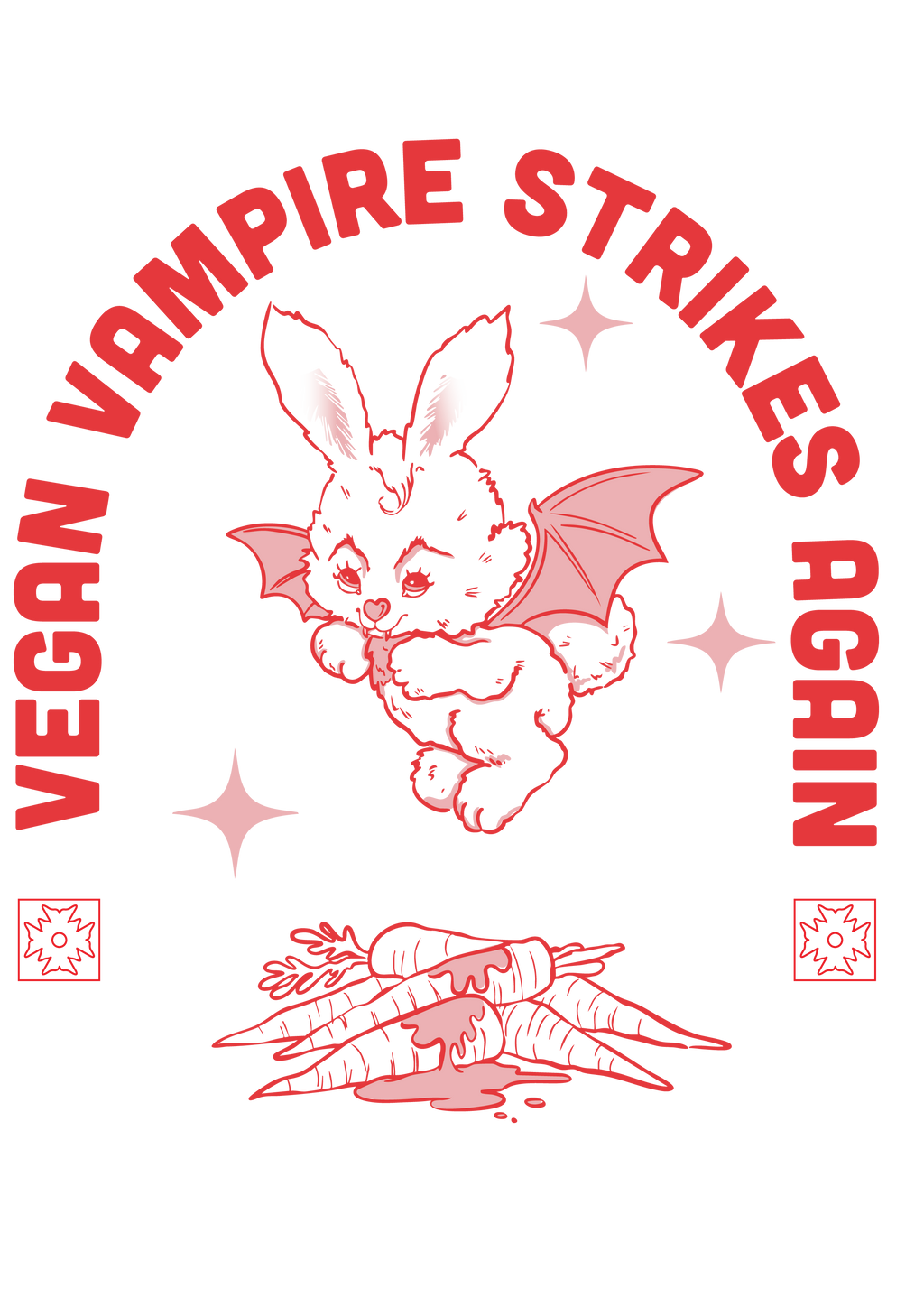 Vegan Vampire Strikes Again… Organic Cotton T-Shirt